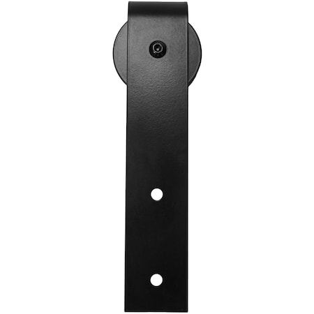 Ekena Millwork Exterior Dummy Roller Series J-Strap Hanger w/ Bolts, Matte Black GB6004ERMB